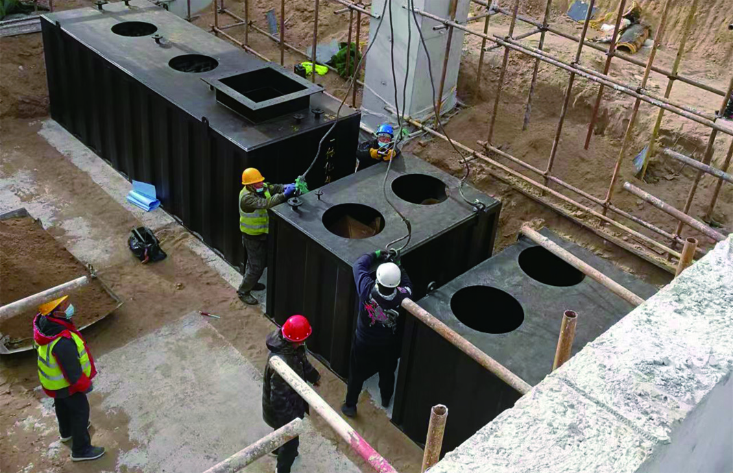 内蒙蓝旗疾控中心污水站项目